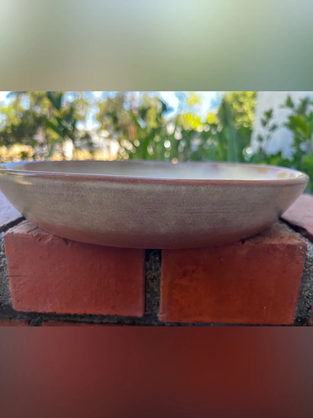 Vintage Frankoma Pottery 91 Round Pie Baking Dish 10